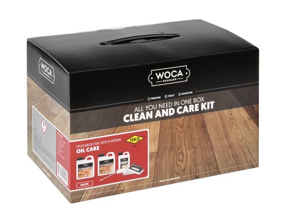 WoCa Clean and Care Kit Pflegebox, Farbton: Natur