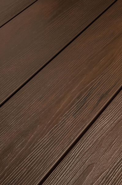 BPC Terrassendiele Protect DUO XL 20 x210mm Farbe: walnut / teak, co-extrudiert