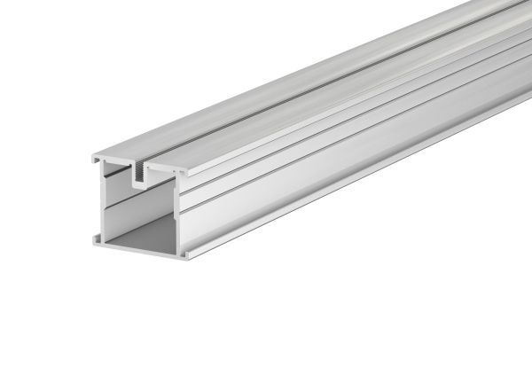 Alu Unterkonstruktion ALUecofix L - 45 x 38 mm Alu blank Länge = 2.000 mm