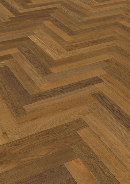 Fischgrät 90° Krügers "CACAO" NATUR-Sortierung, Stabbreite: 100mm