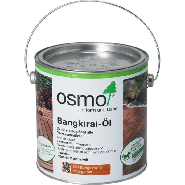 Osmo Bangkirai-Öl 006 naturgetönt, 2,5 L