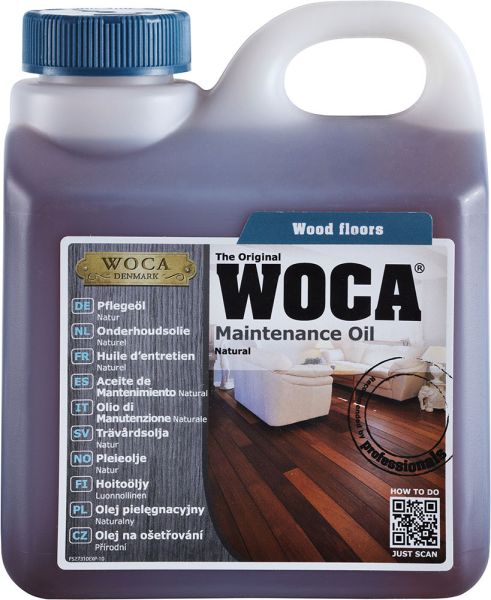 WoCa Pflegeöl Natur 1,0 Liter Gebinde